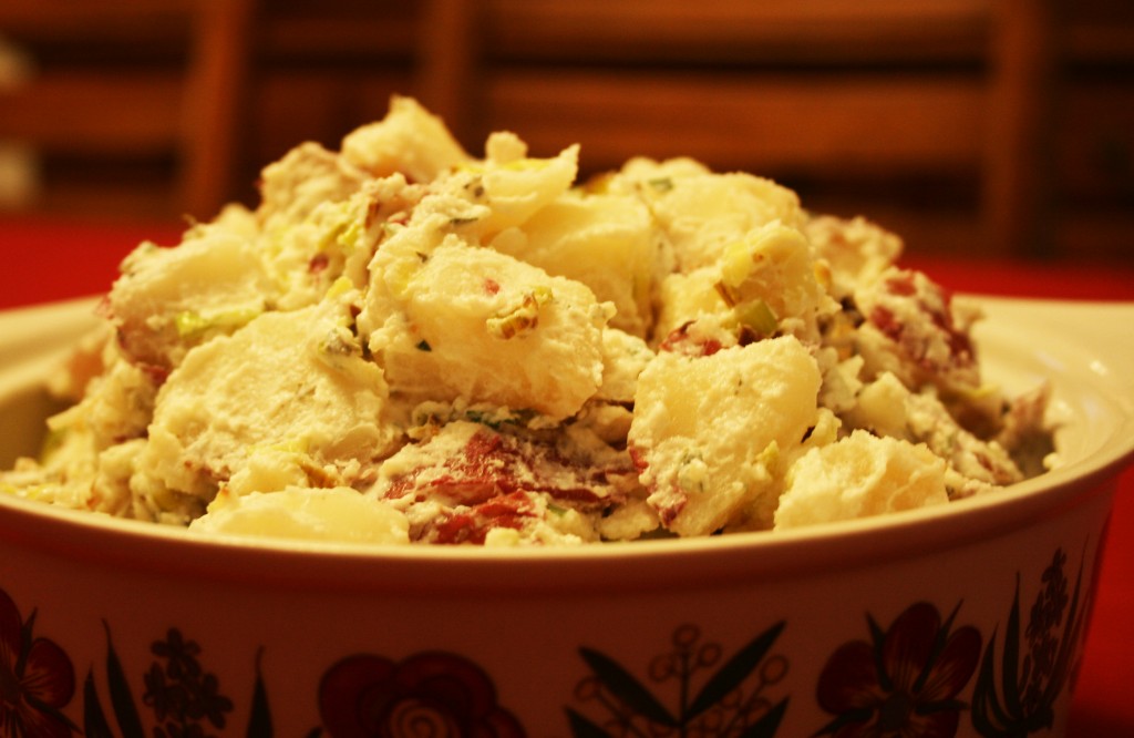 potato leek salad