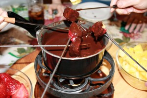 chocolate fondue