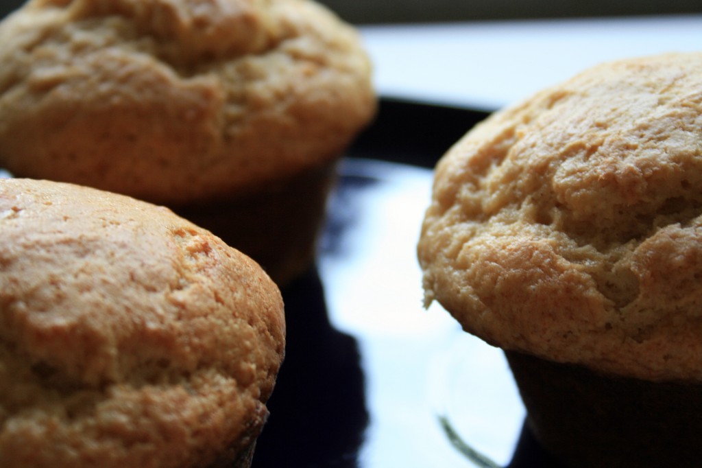 pb banana muffins