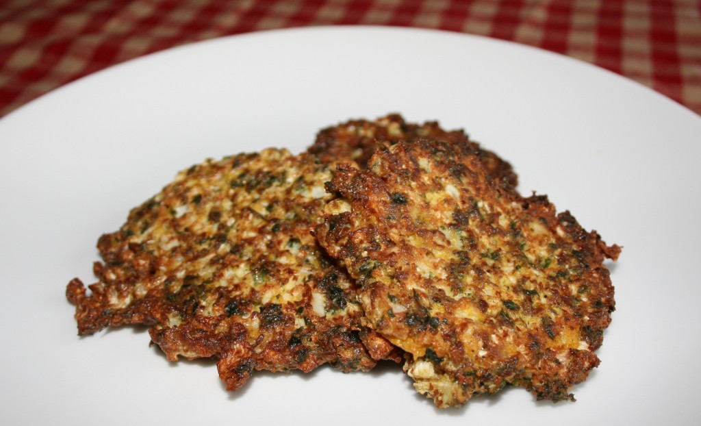 cauliflower fritters