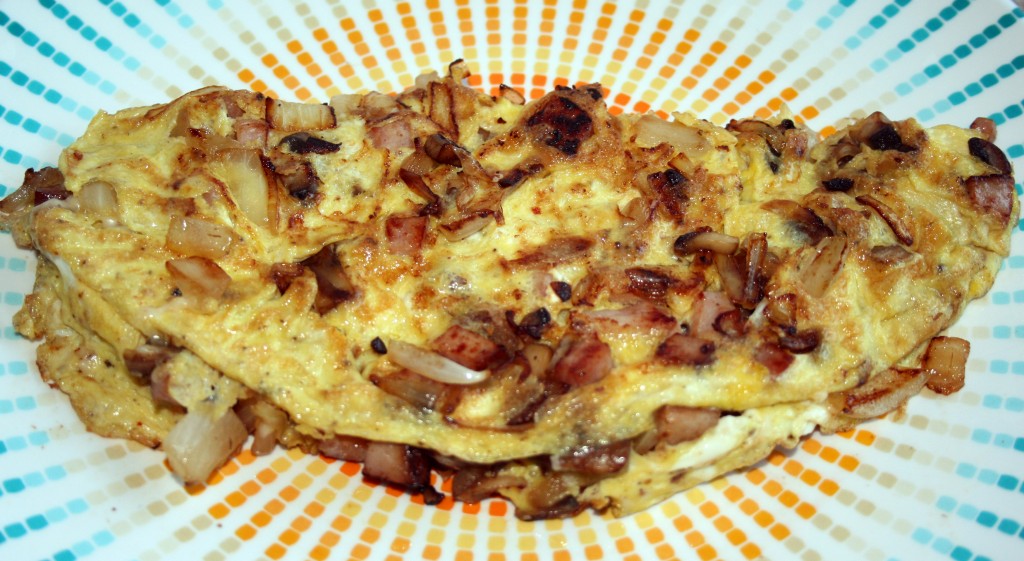 oniony omelette
