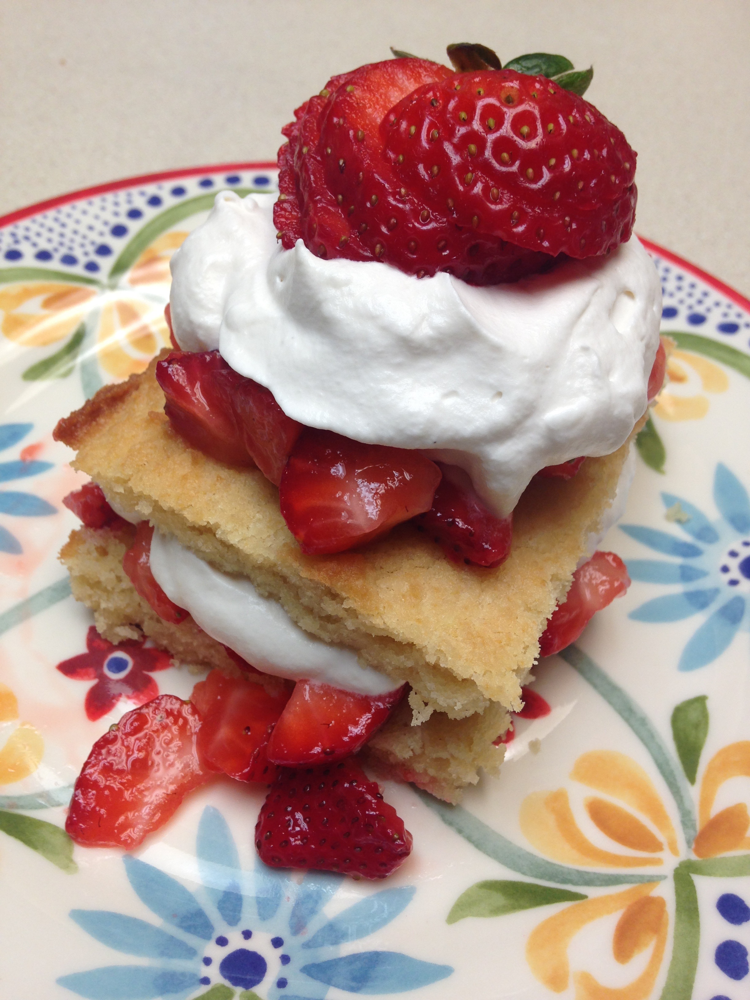 straw shortcake